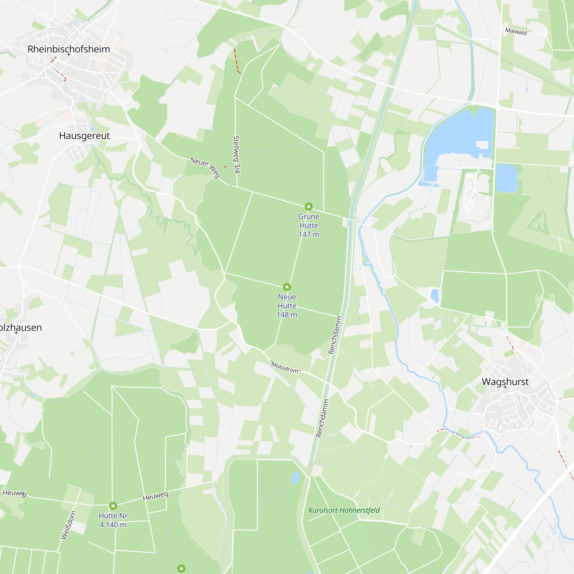 Neue Hütte map