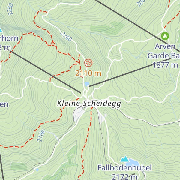 Map of Restaurant Eigernordwand