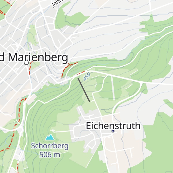 Map of Skihütte Schorrberg