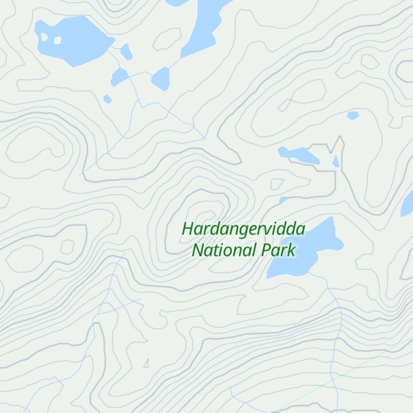 Map of Storfjell