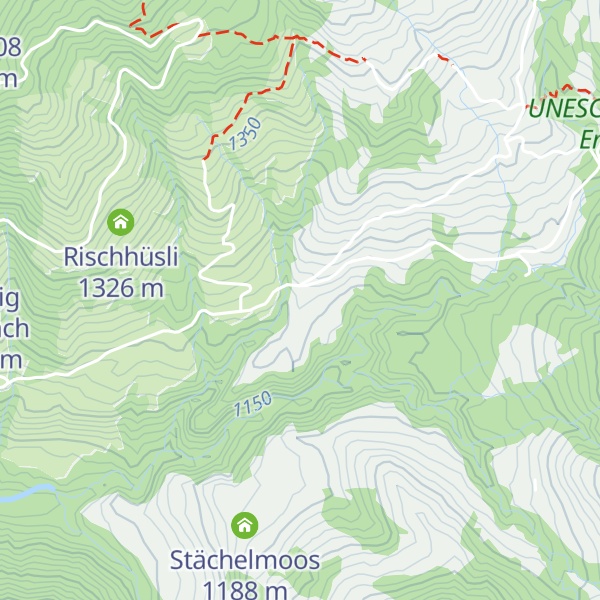 Map of Untermueshütten