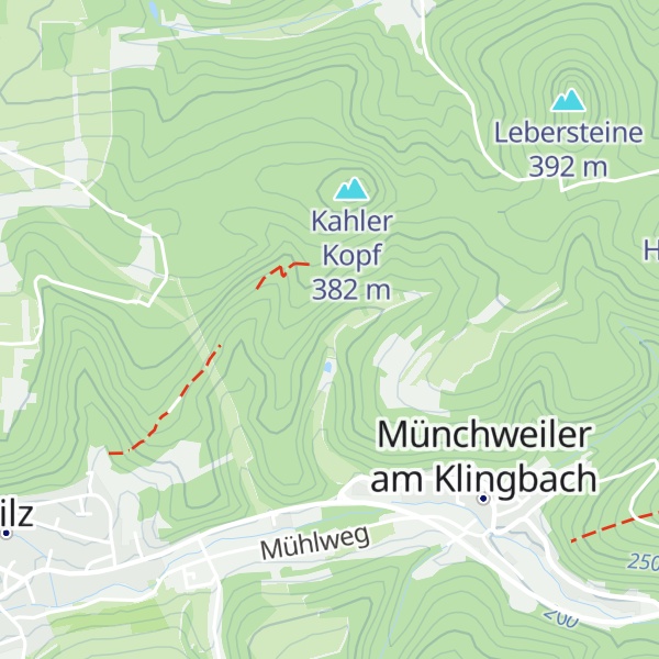 Map of Schutzhütte