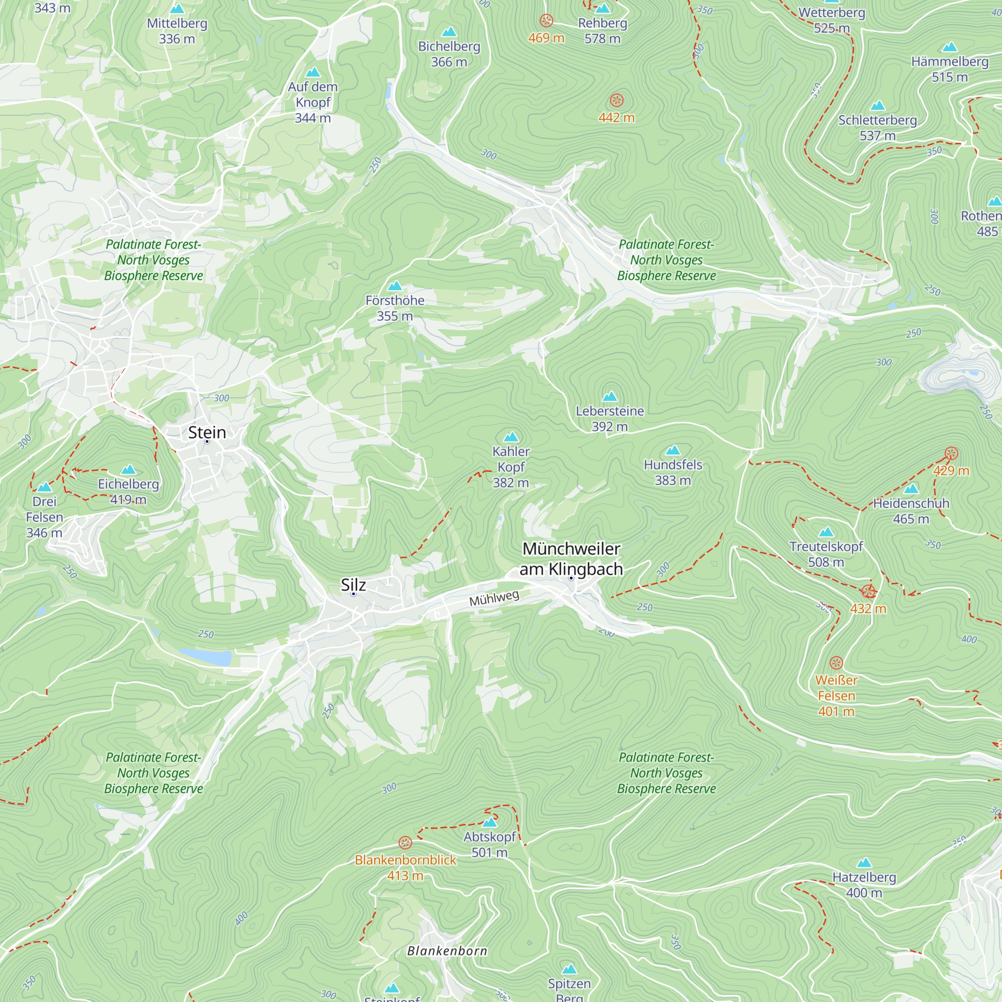 Schutzhütte map