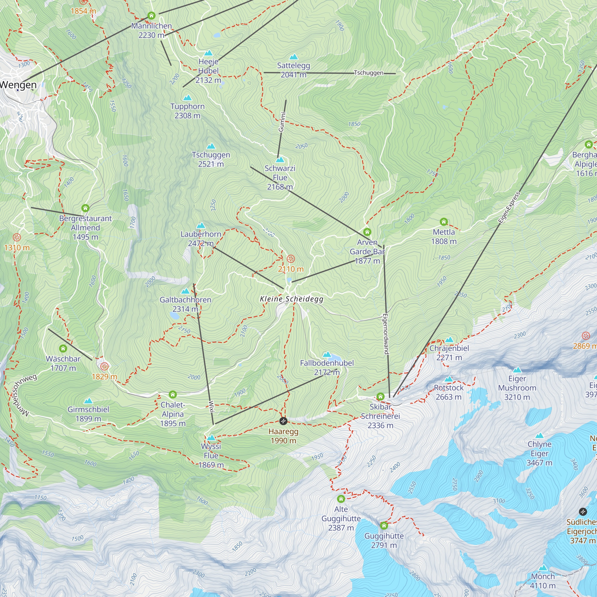 Bellevue map