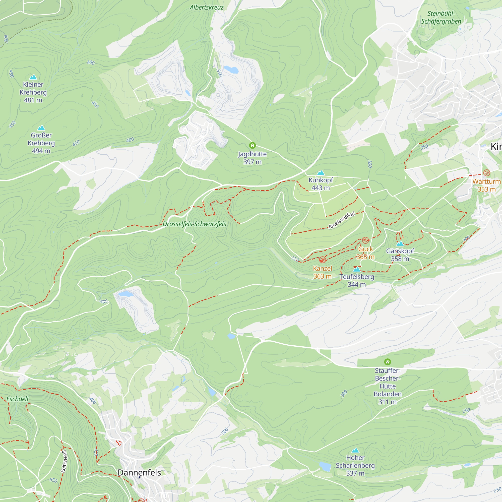 Jagdhütte map