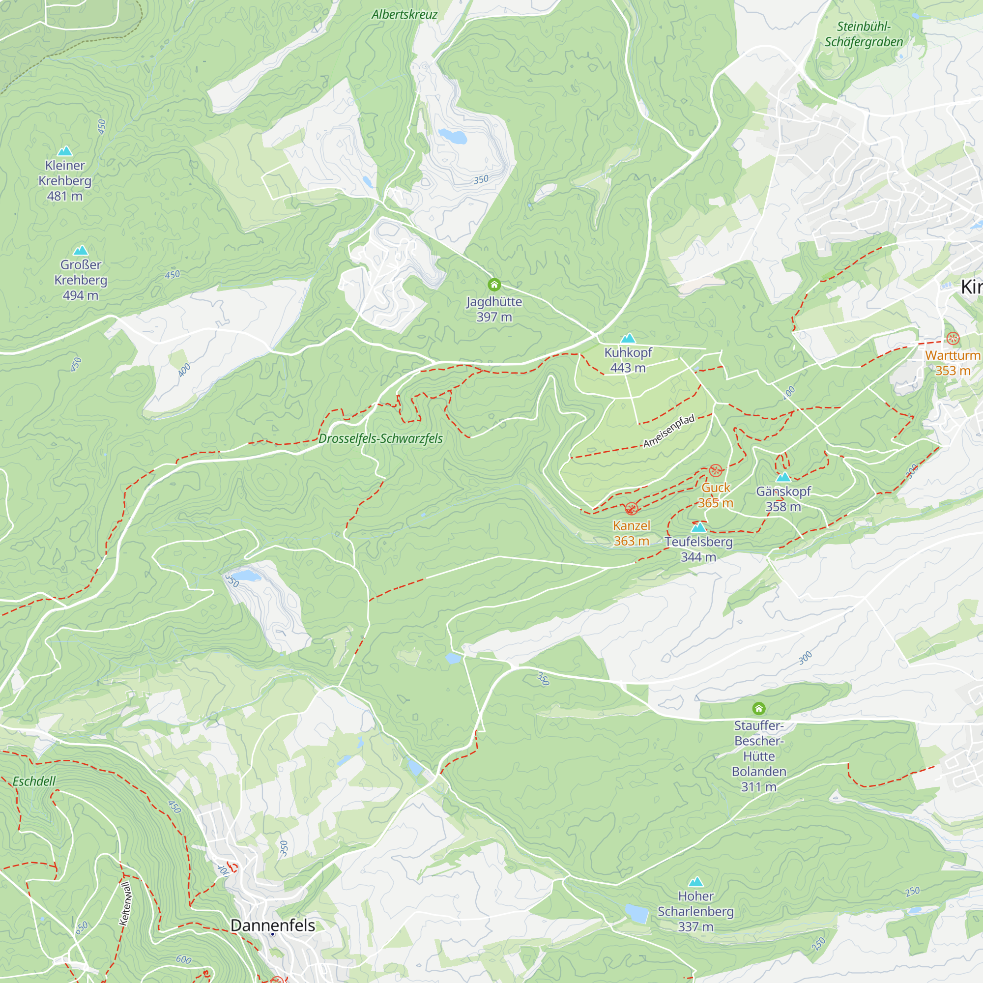 Jagdhütte map