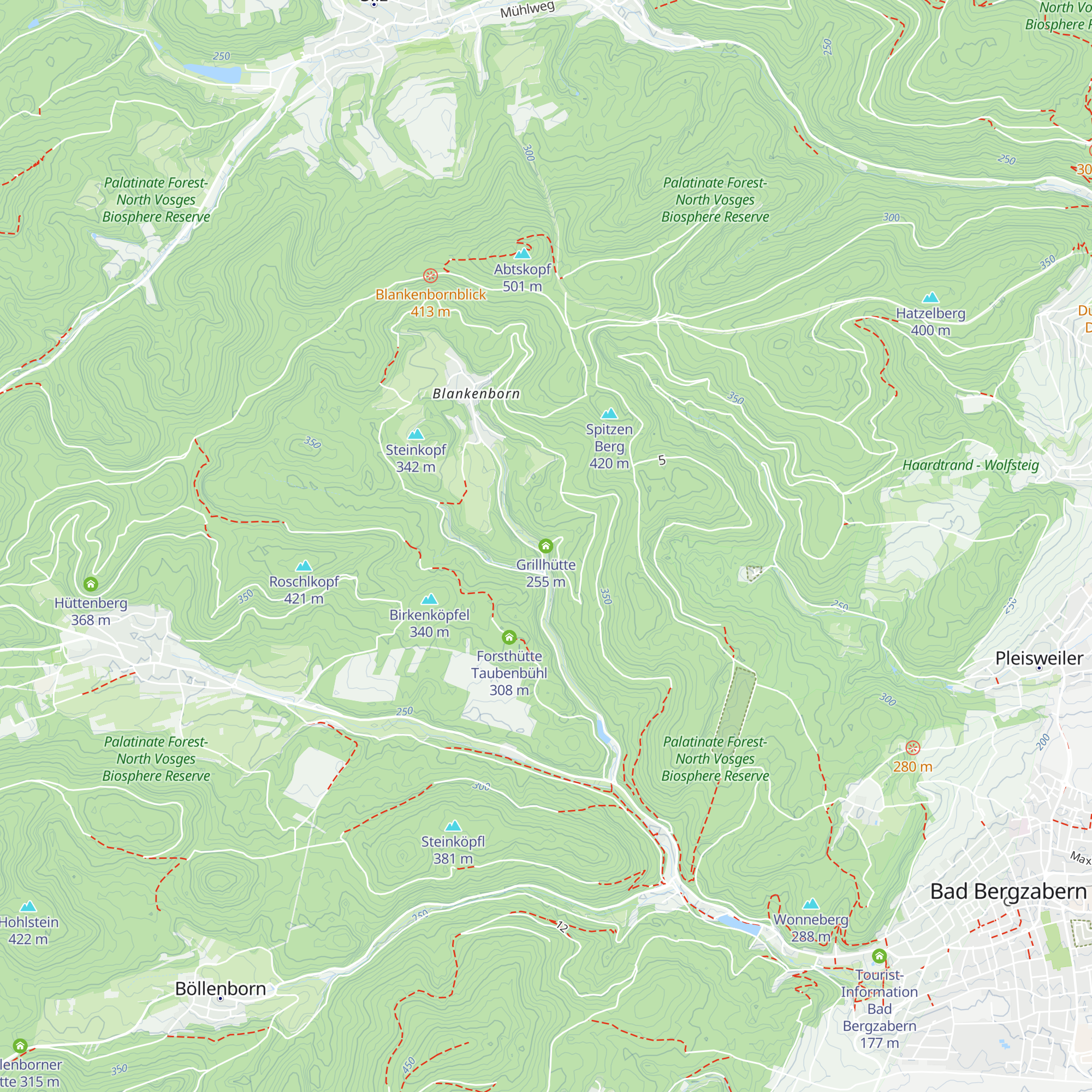 Grillhütte map