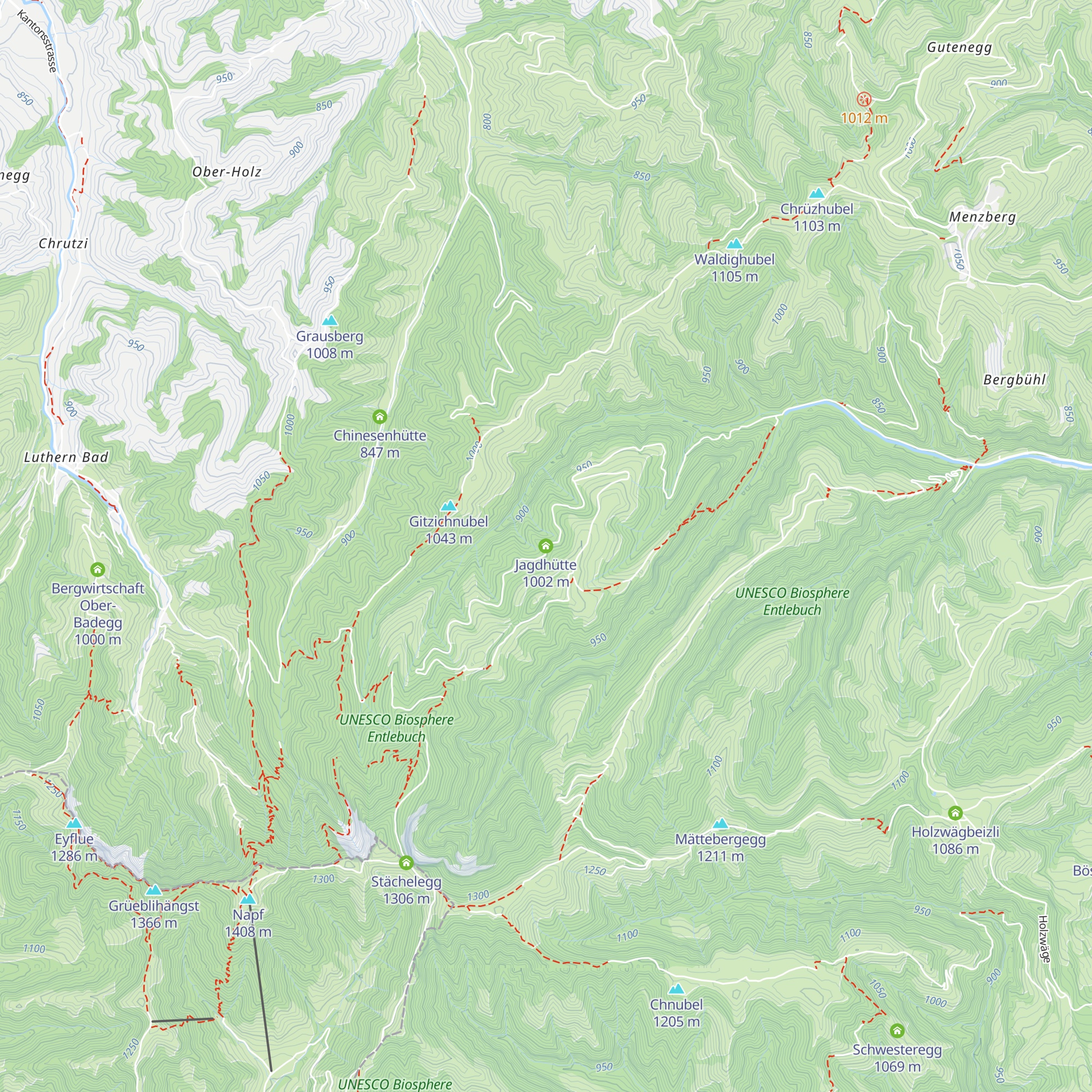Jagdhütte map
