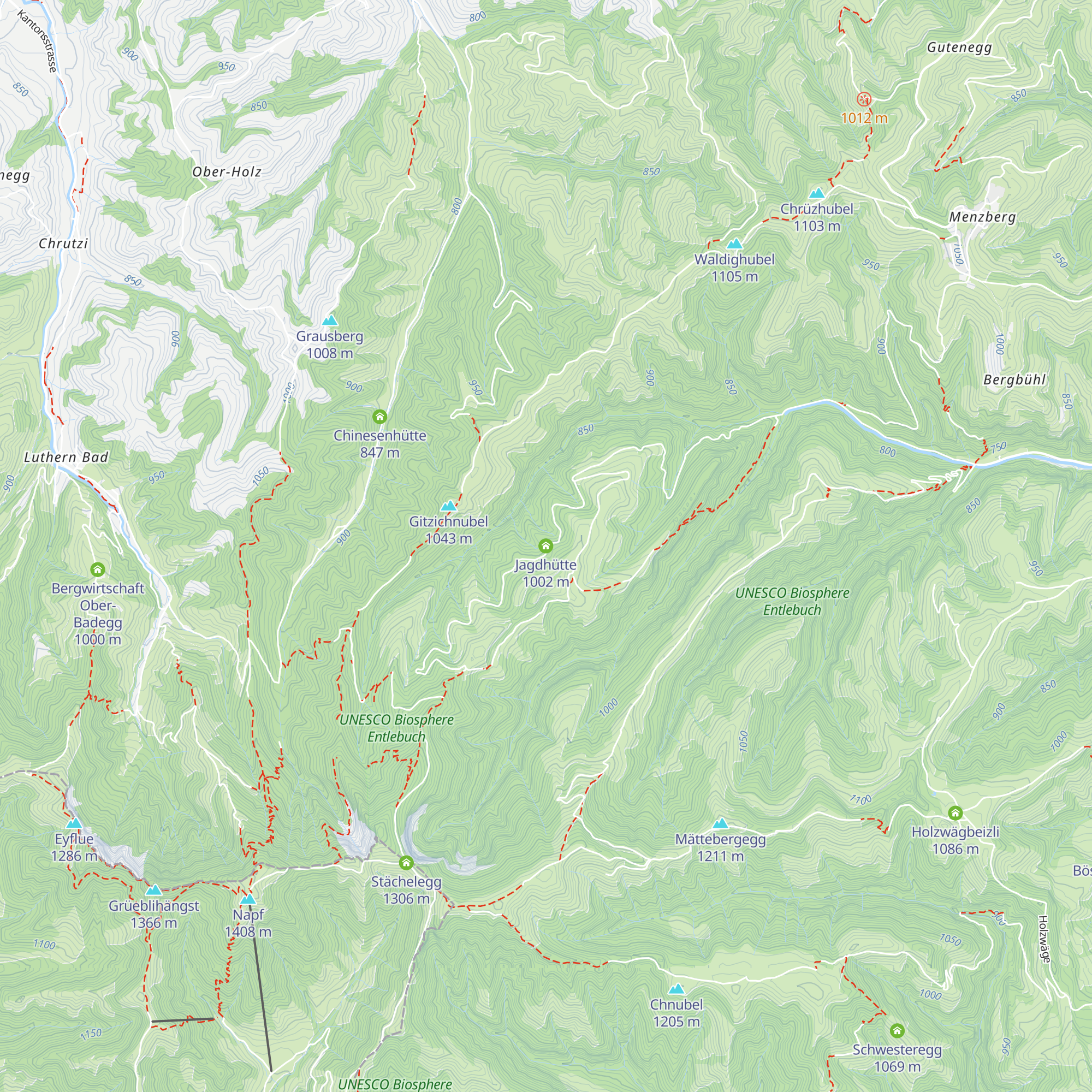 Jagdhütte map