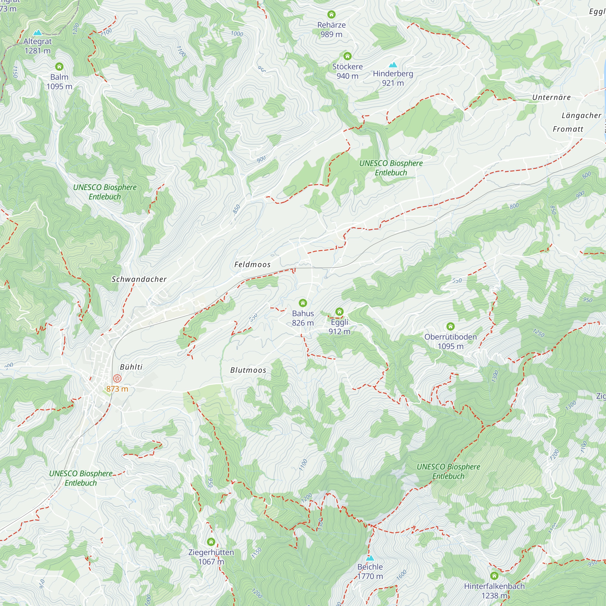 Bahus map