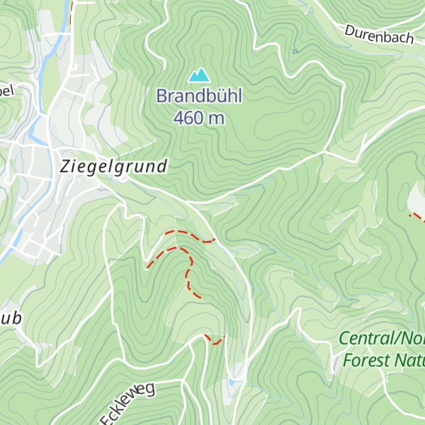 Map of Prinschbachhütte
