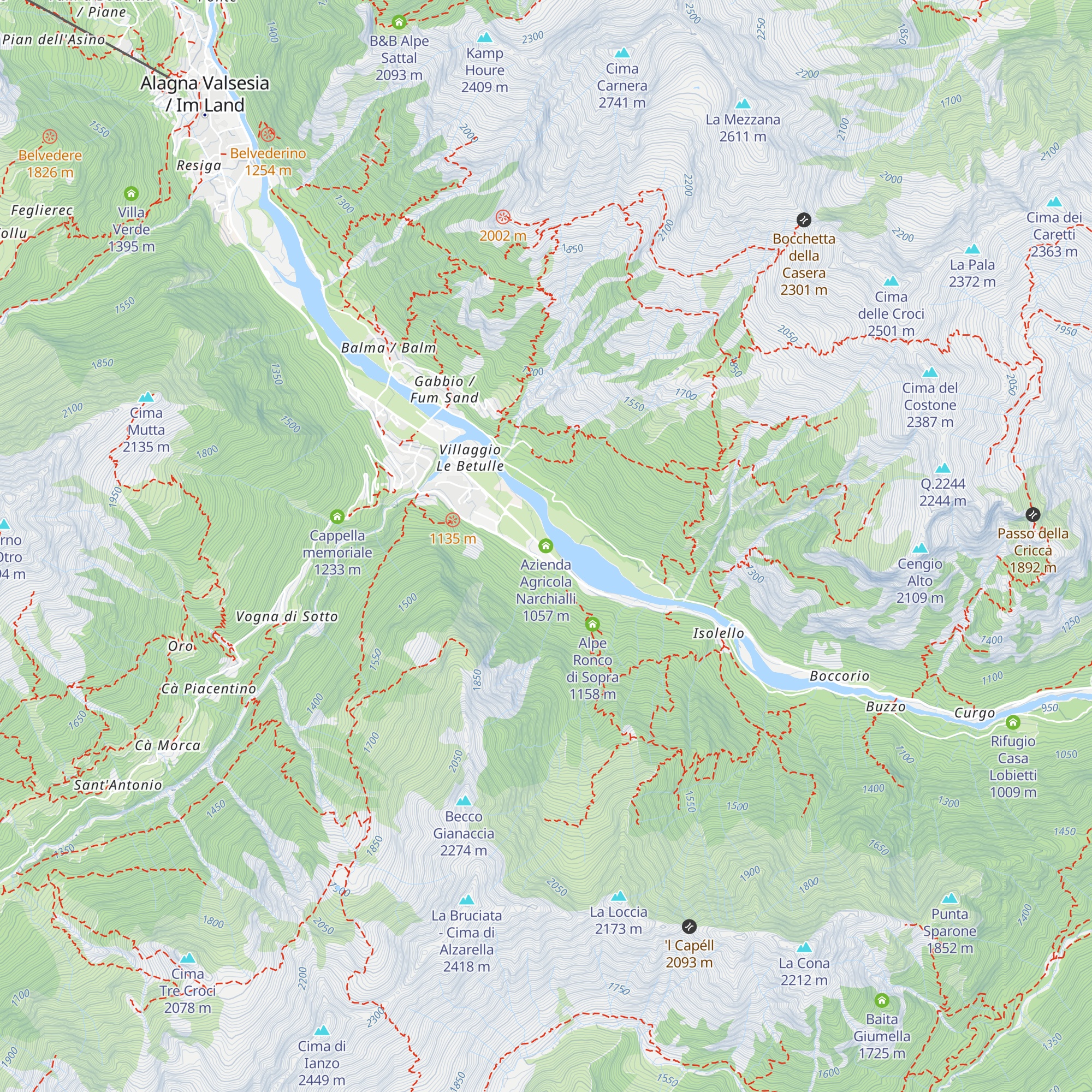 Azienda Agricola Narchialli map
