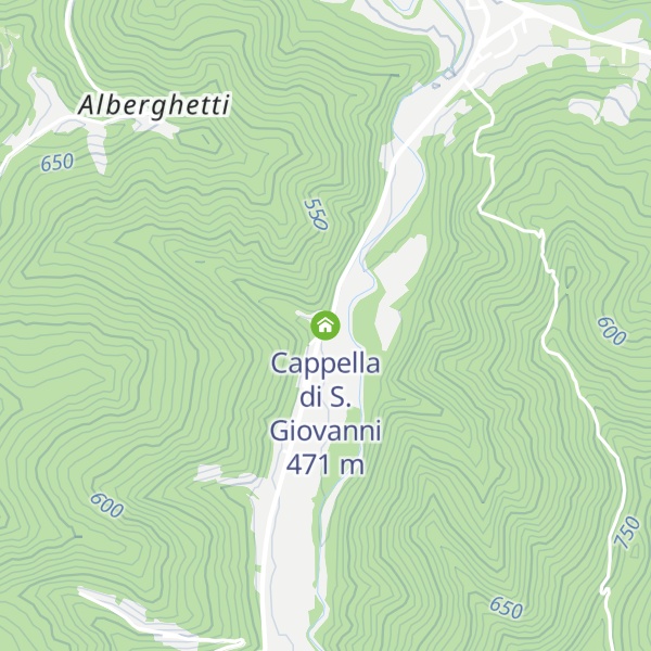 Map of Cappella di S. Giovanni