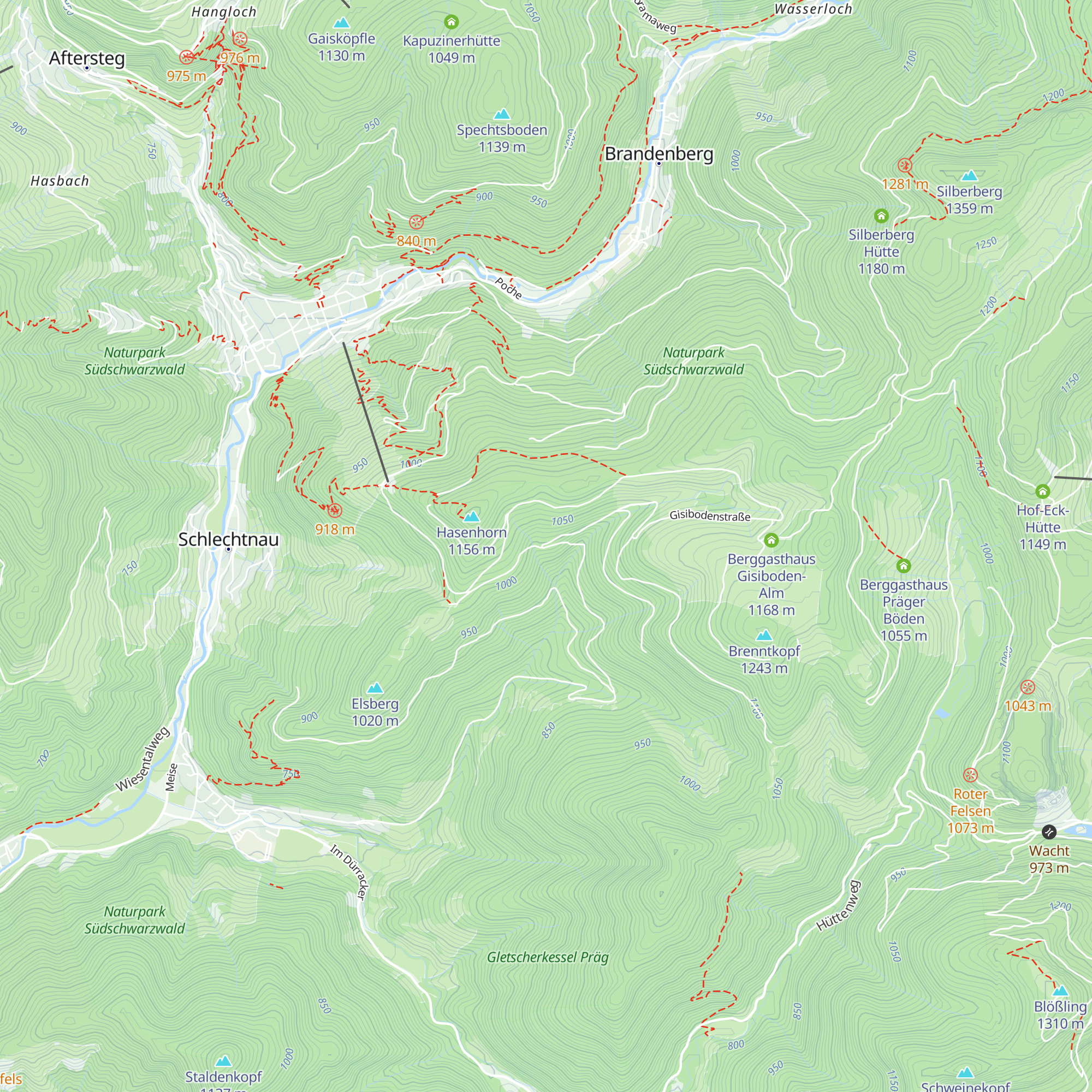 Bürlismooshütte map