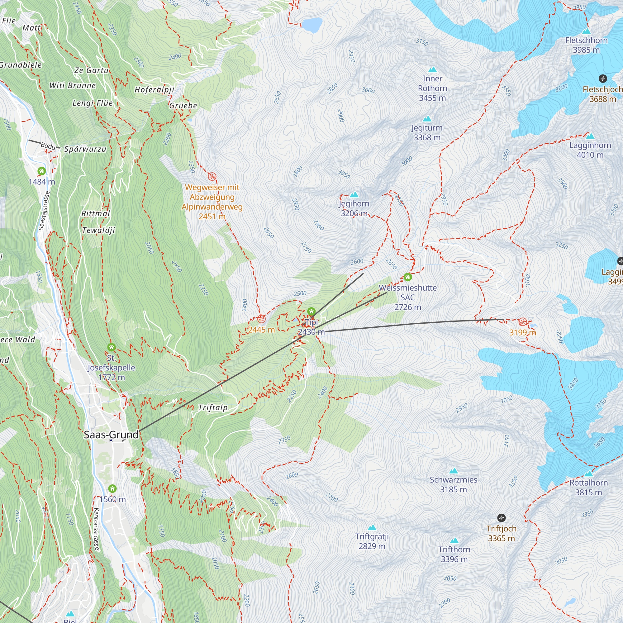 Tipi map
