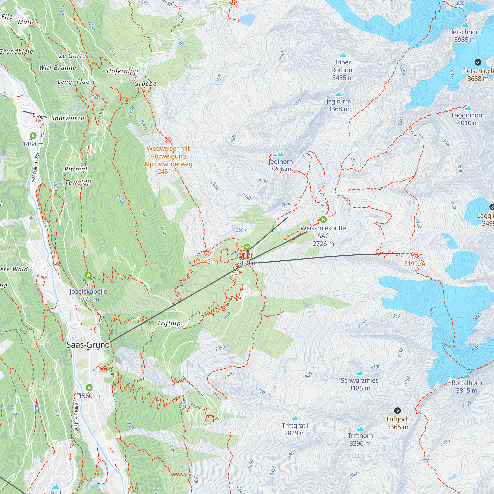 Tipi map