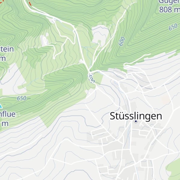 Map of Hüttenhof