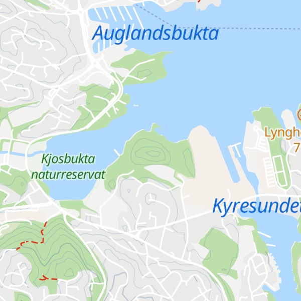 Map of Andåsen
