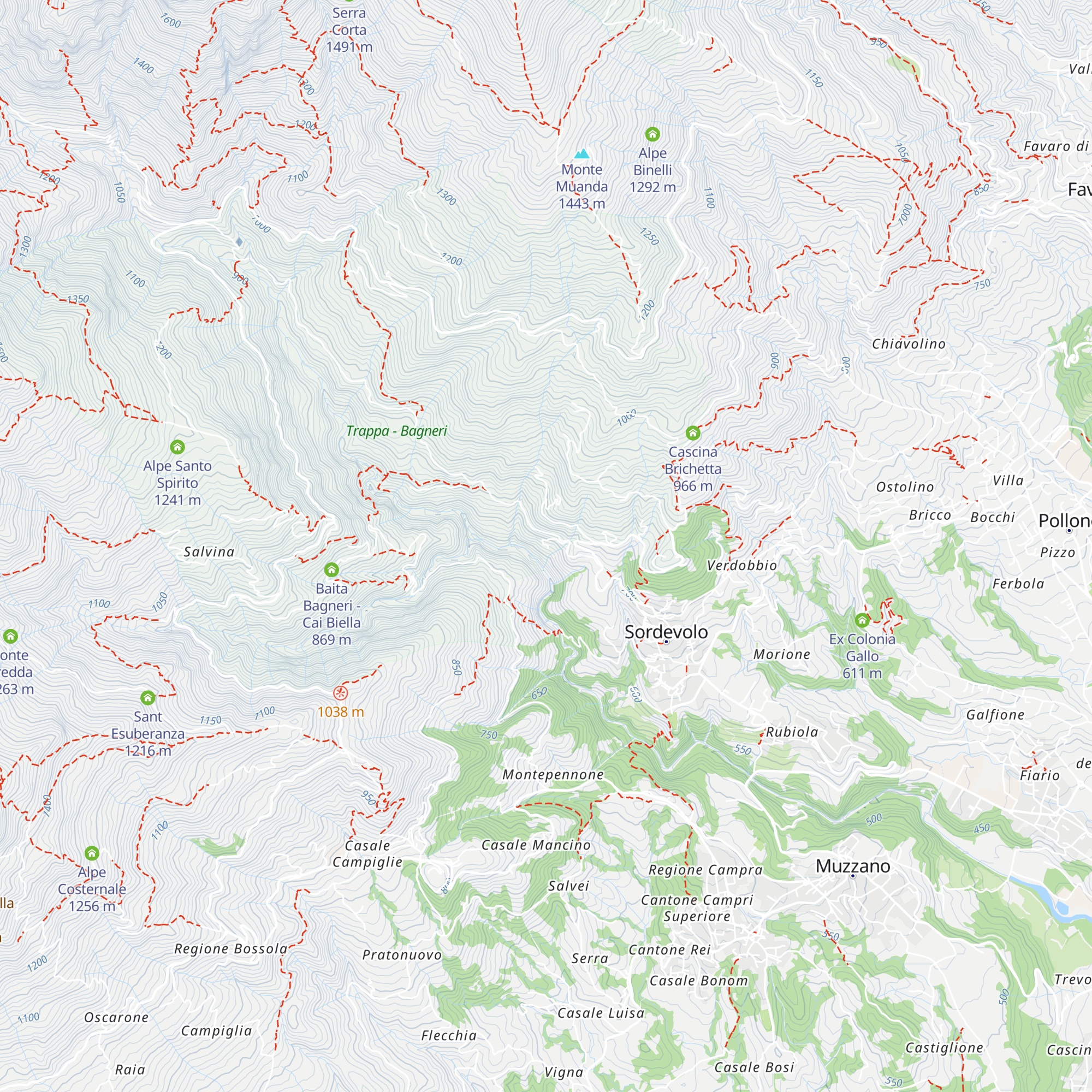 Rifugio nel Bosco di Alice map