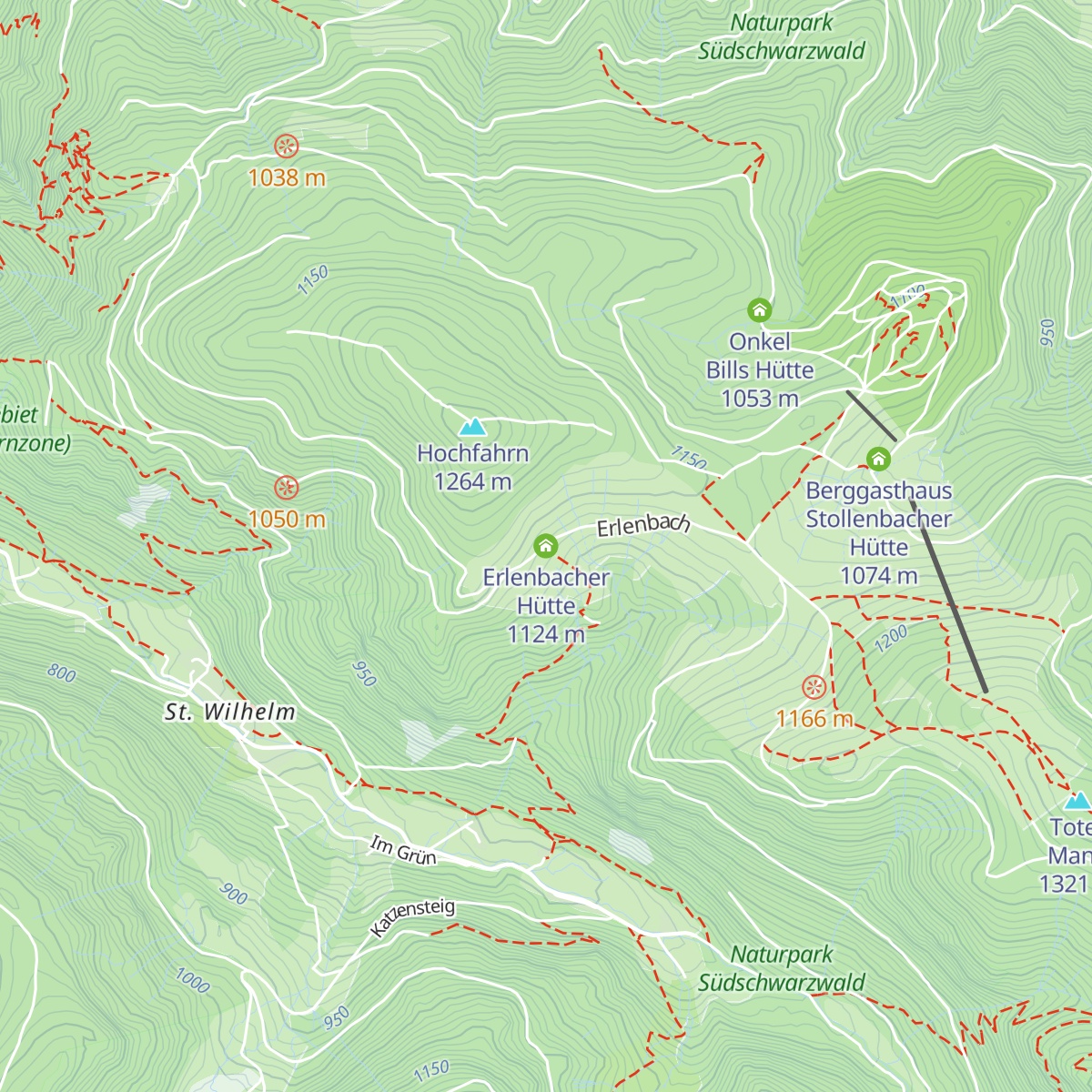 Erlenbacher Hütte map