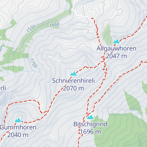 Map of Schnierenhireli