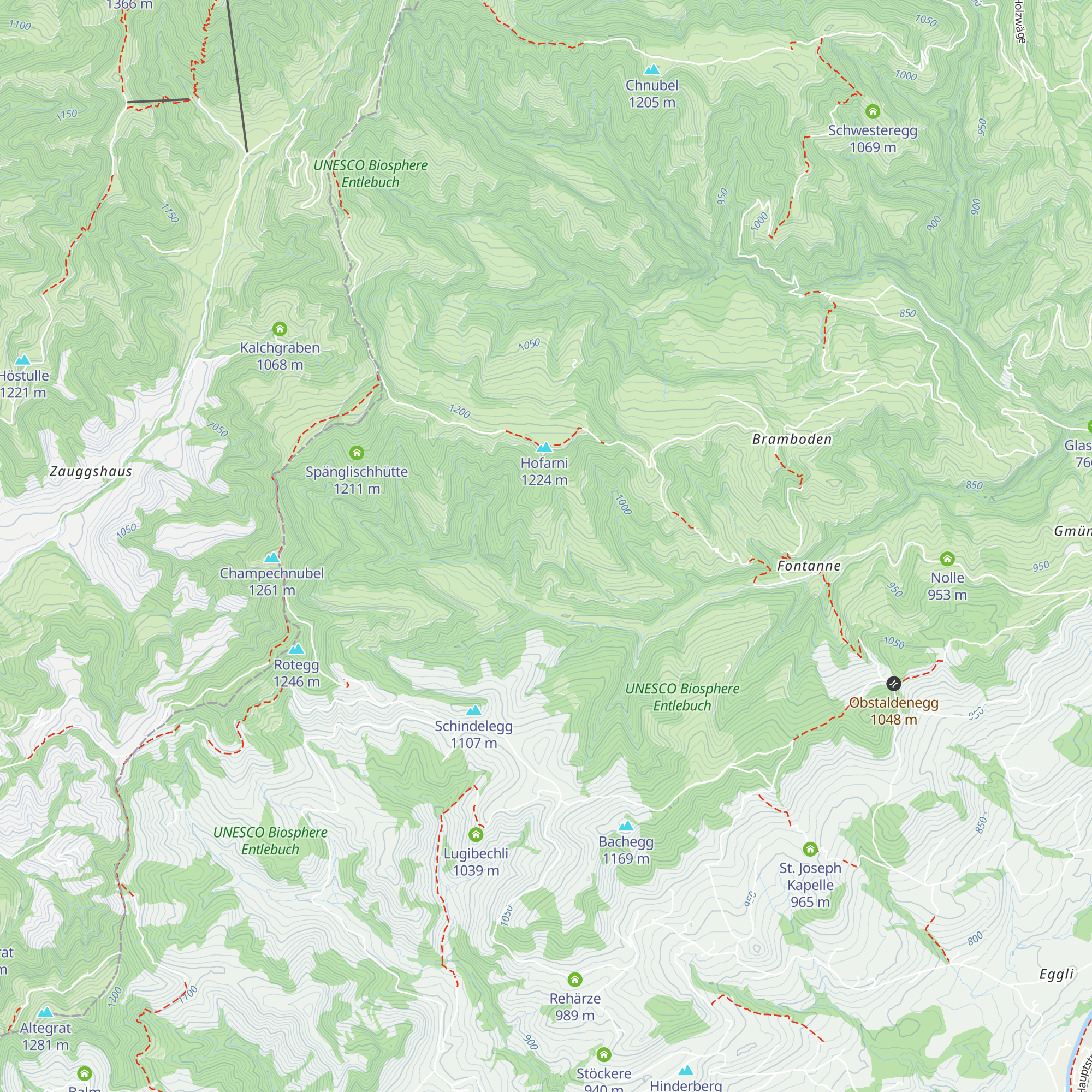 Oberschilteberg map