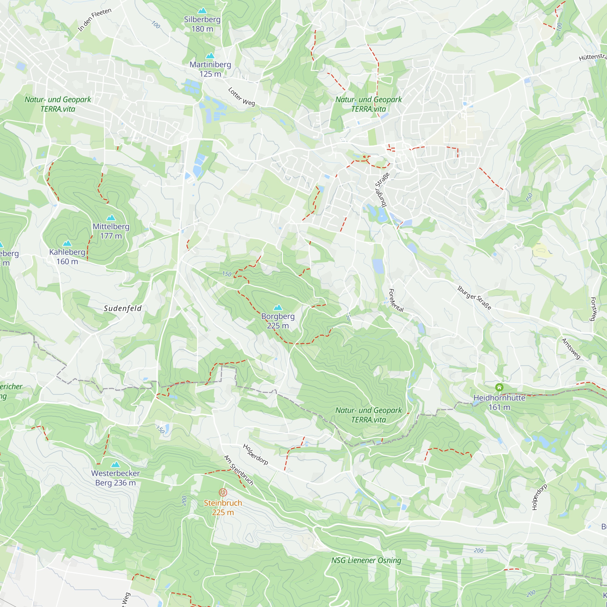 Almhütte map