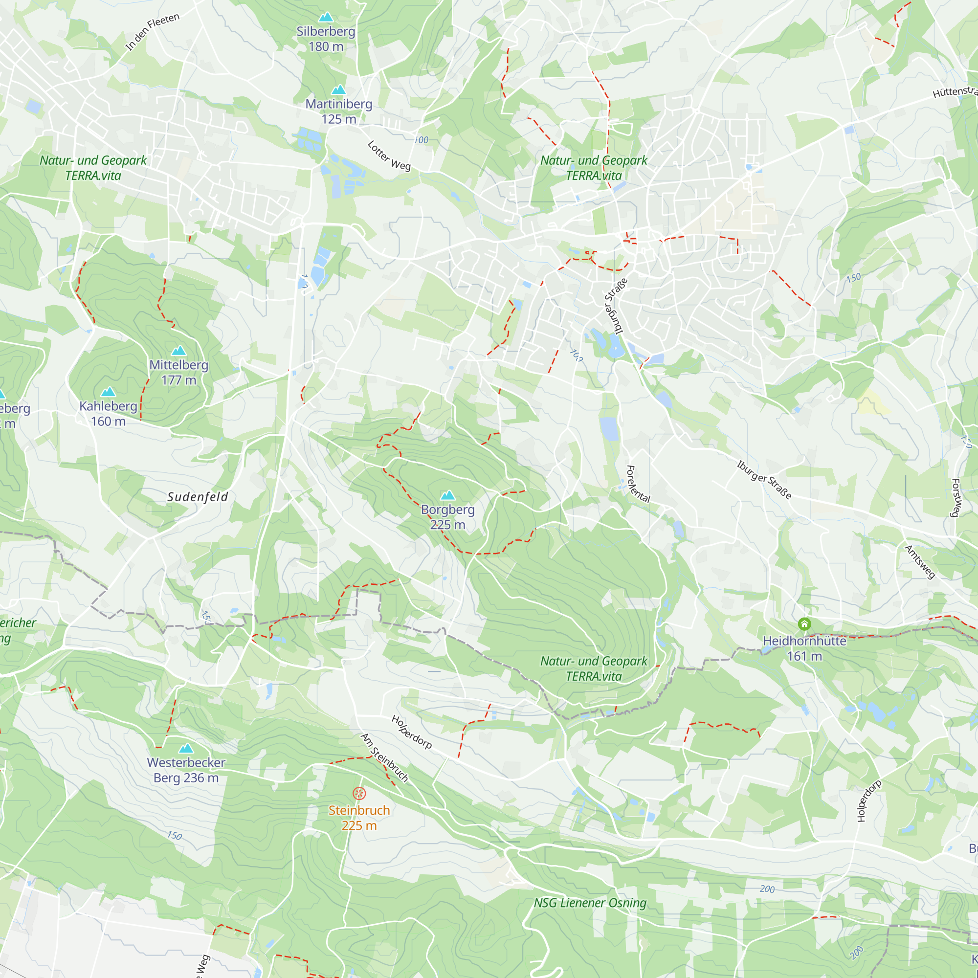 Almhütte map