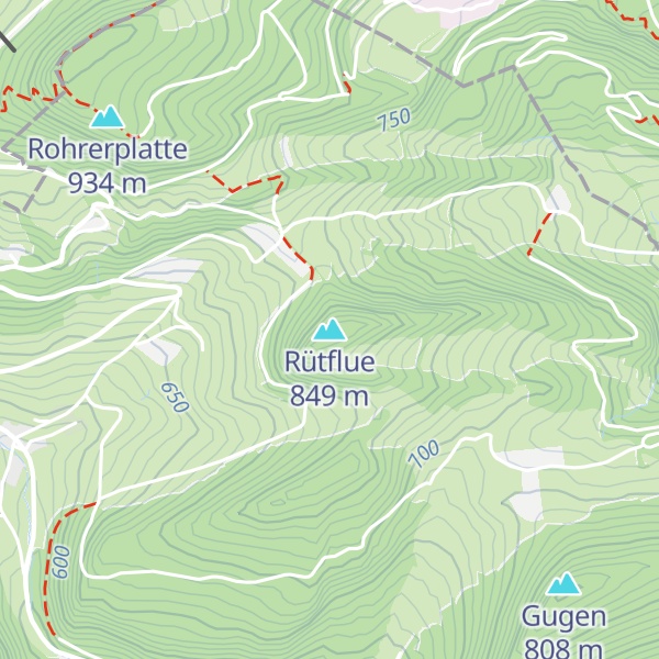 Map of Rütflue