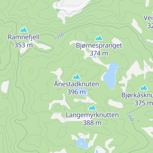 Map of Ånestadknuten