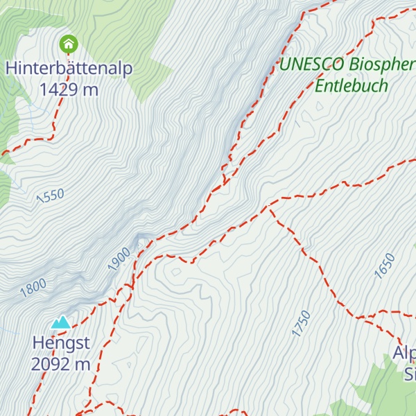 Map of Schratteflue