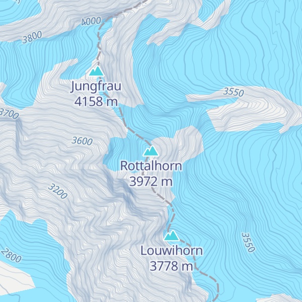 Map of Rottalhorn