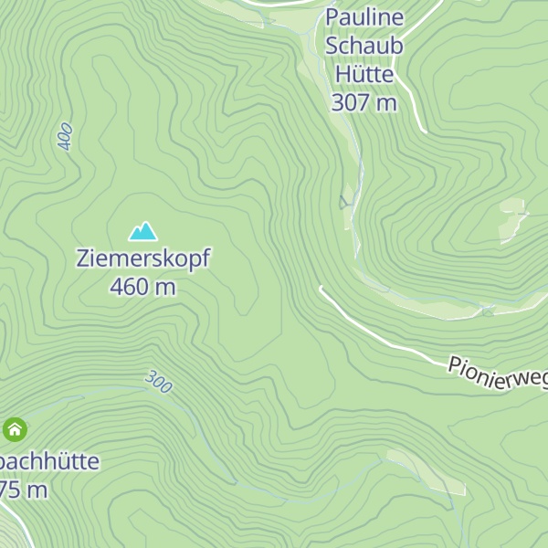 Map of Lenz-Hütte