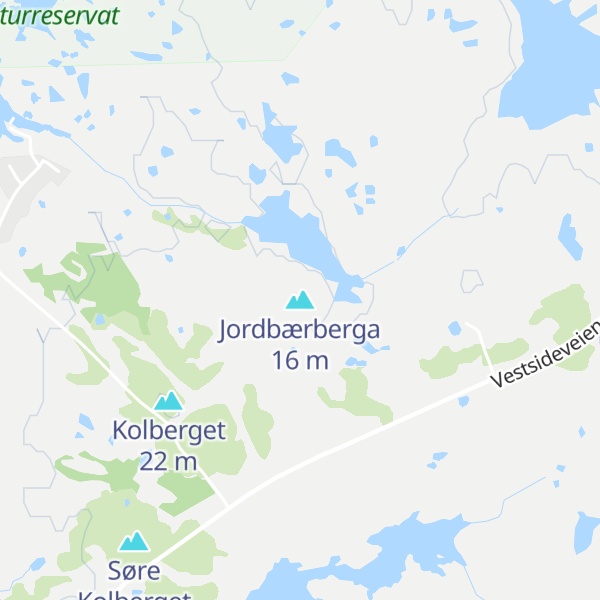 Map of Jordbærberga