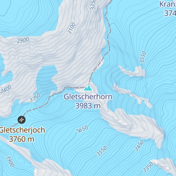 Map of Gletscherhorn