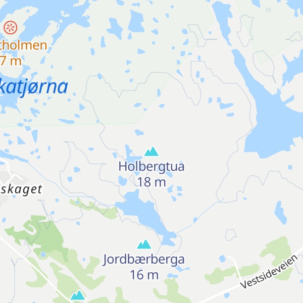 Map of Holbergtua