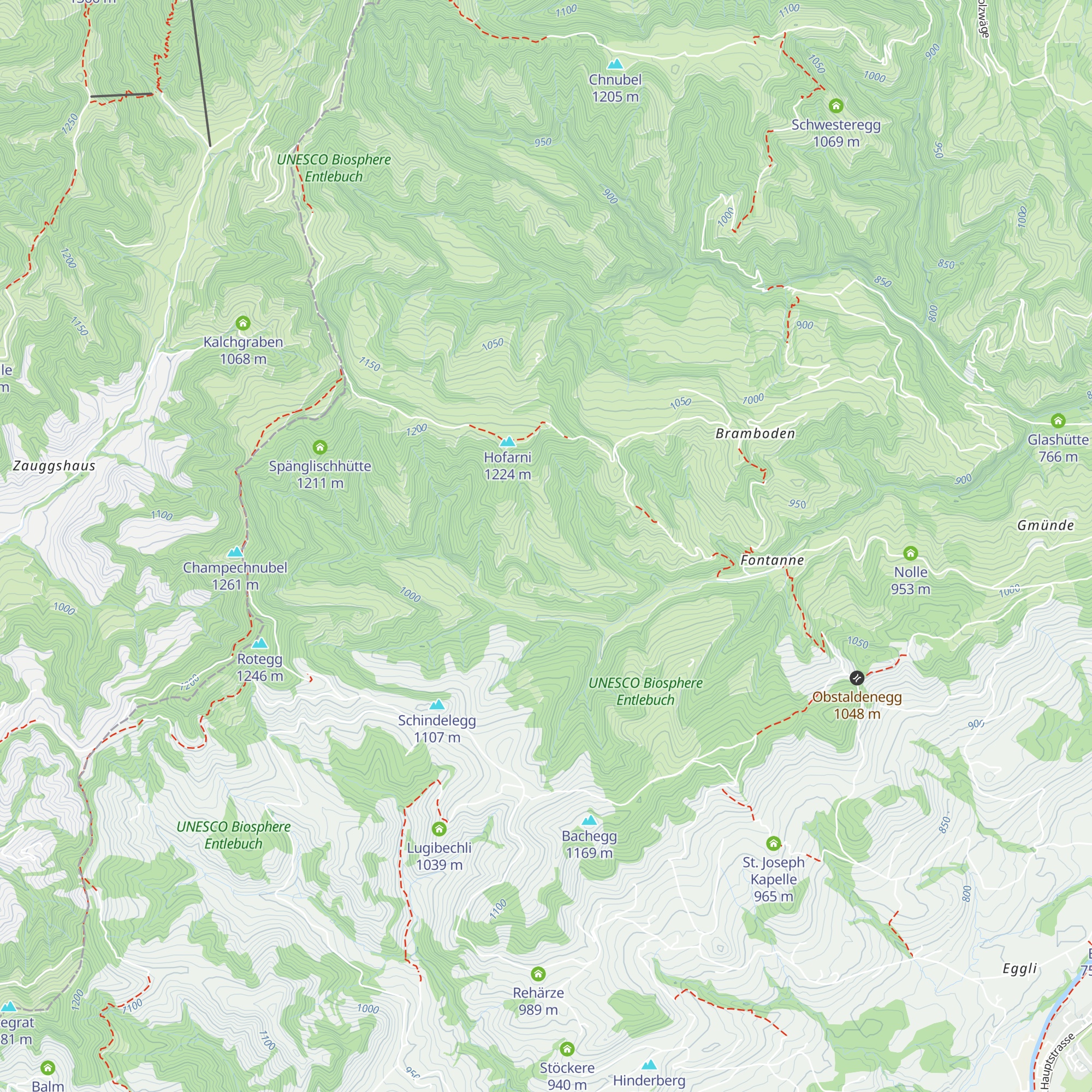 Mittelschilteberg map