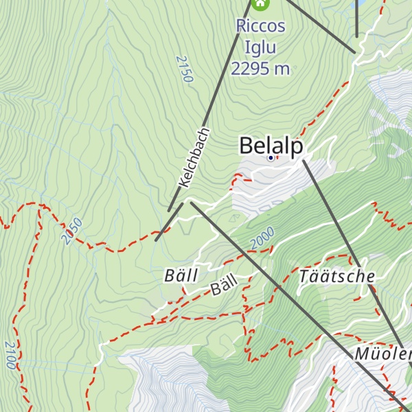 Map of Pizzeria Chalet Sepp