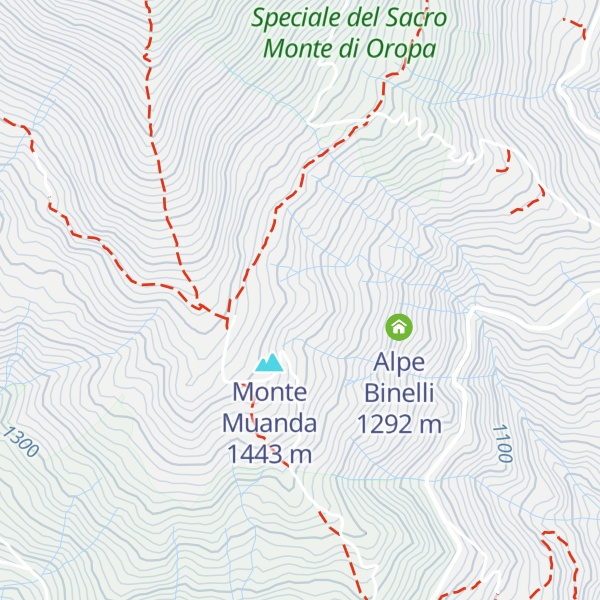 Map of Alpe Vittoria