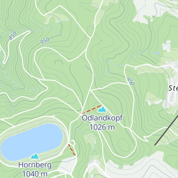 Map of Ödlandhütte