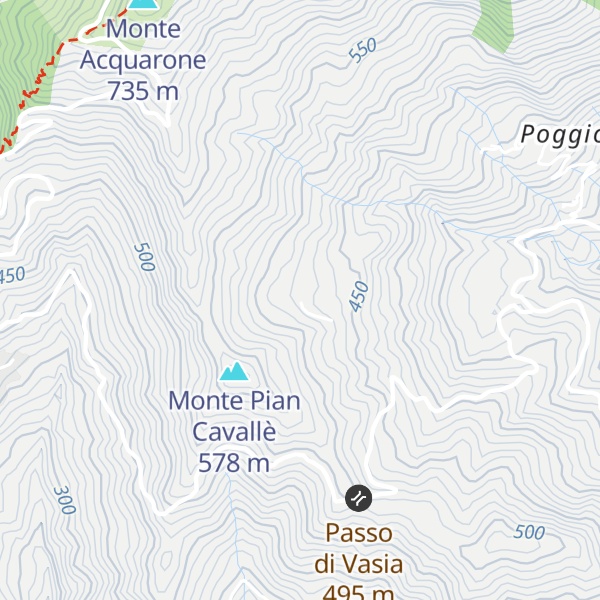 Map of Ciancavarè