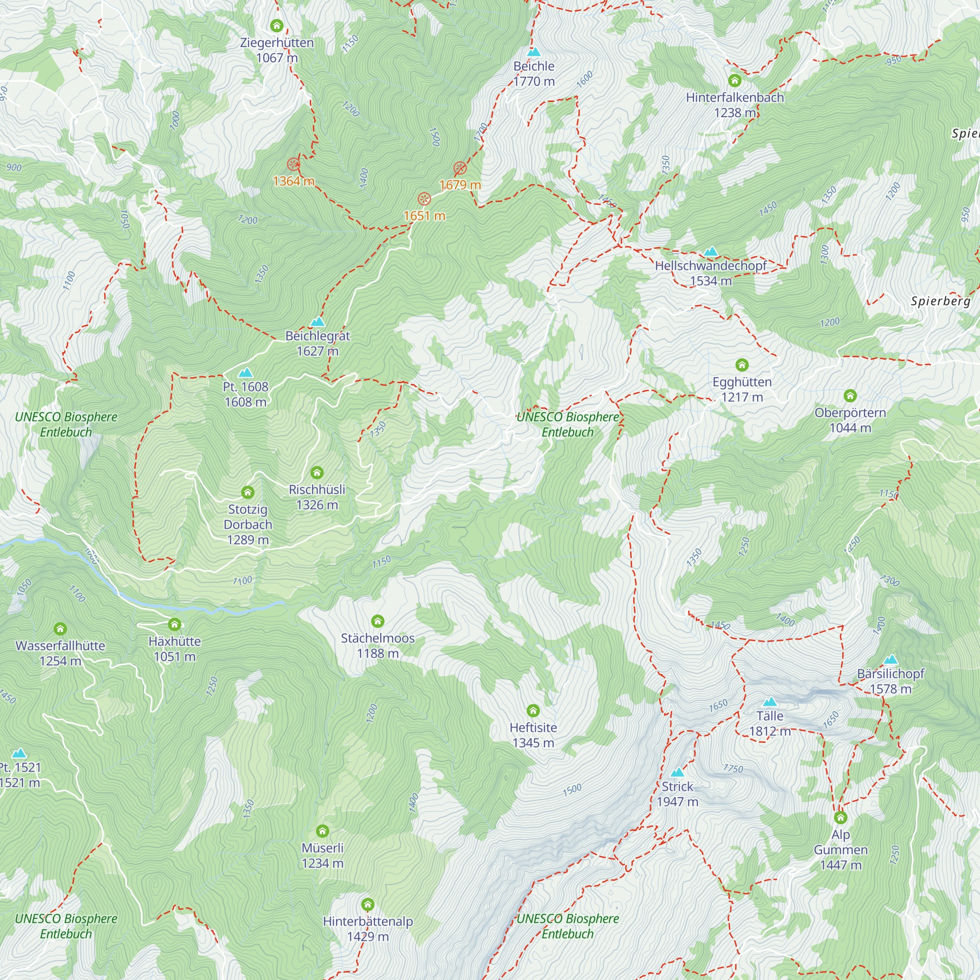 Mueshütten map