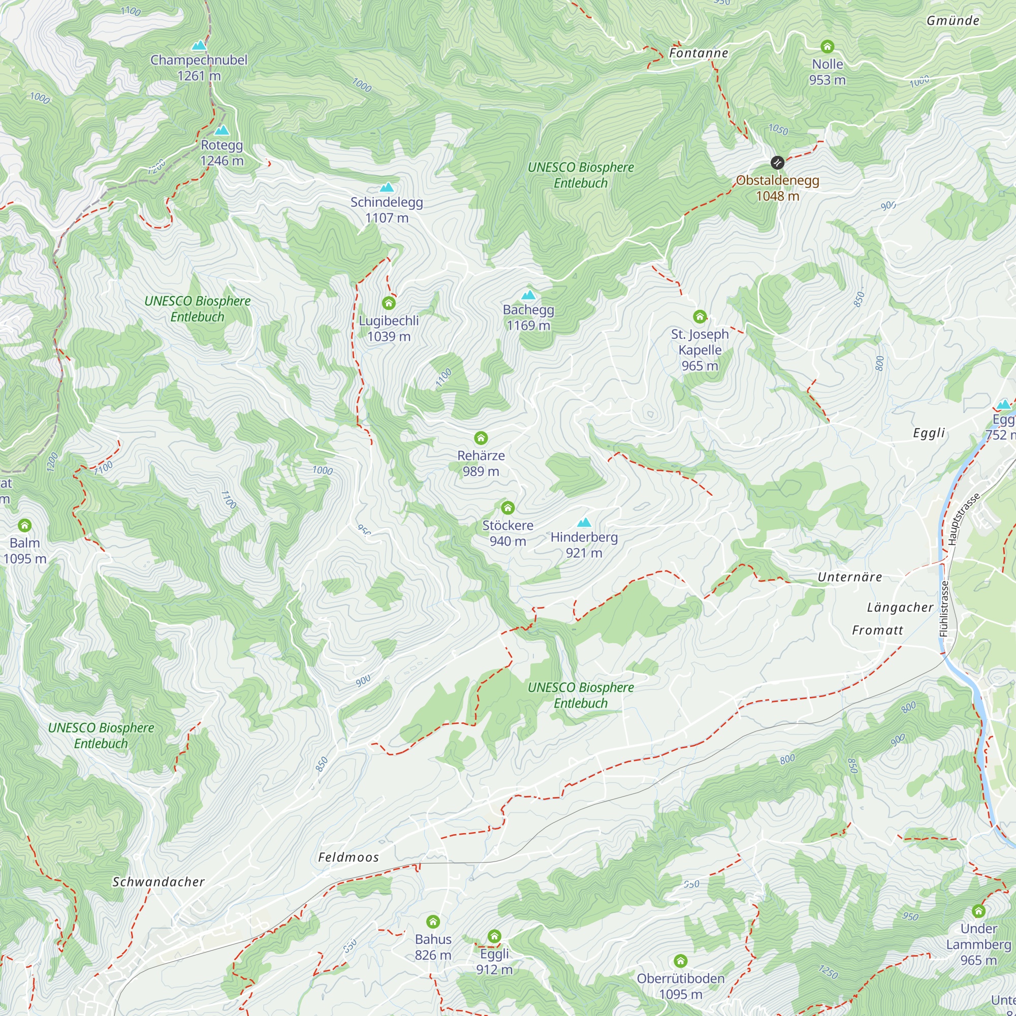 Stöckere map