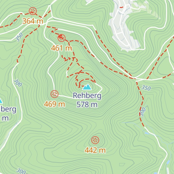 Map of Rehberg