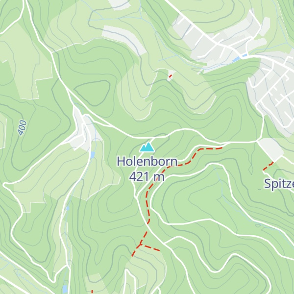 Map of Holenborn