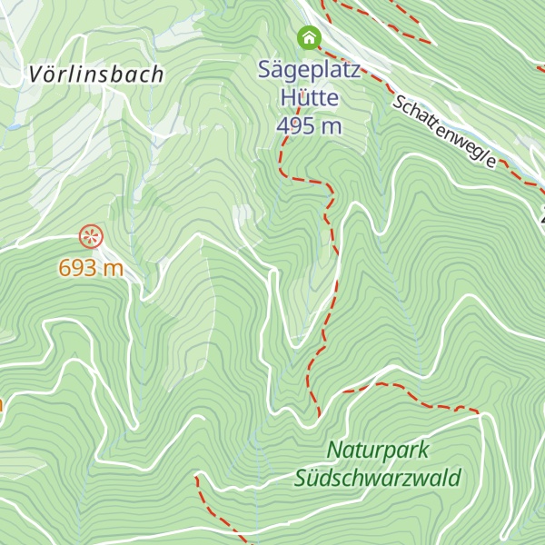 Map of Waldmattenhütte