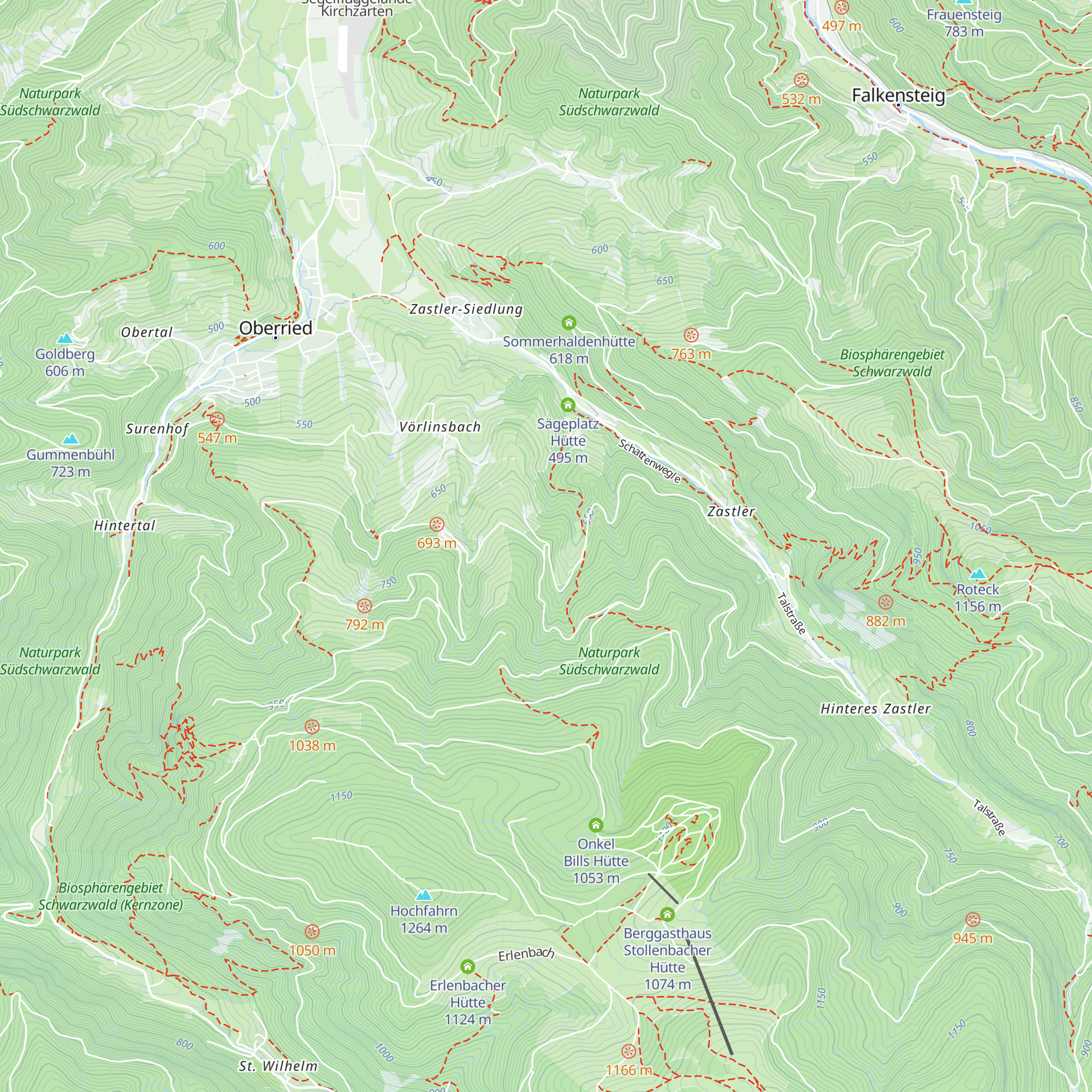 Waldmattenhütte map