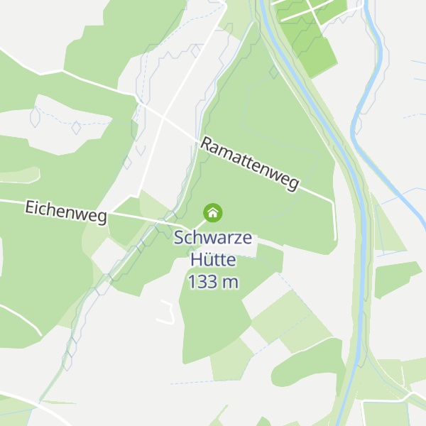 Map of Schwarze Hütte