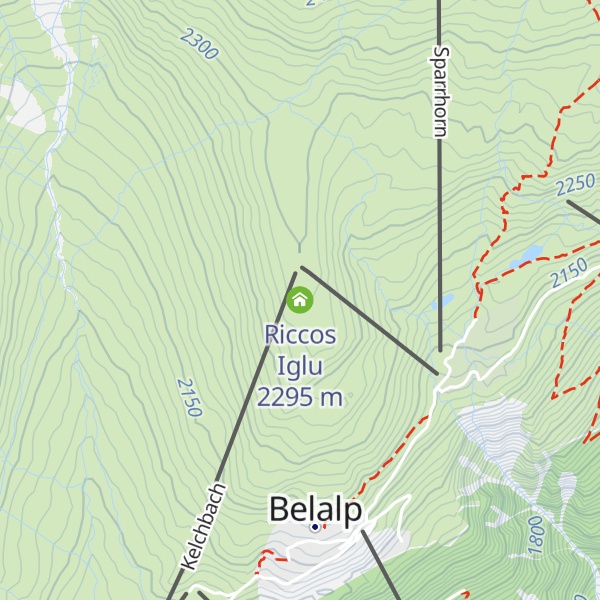 Map of Riccos Iglu