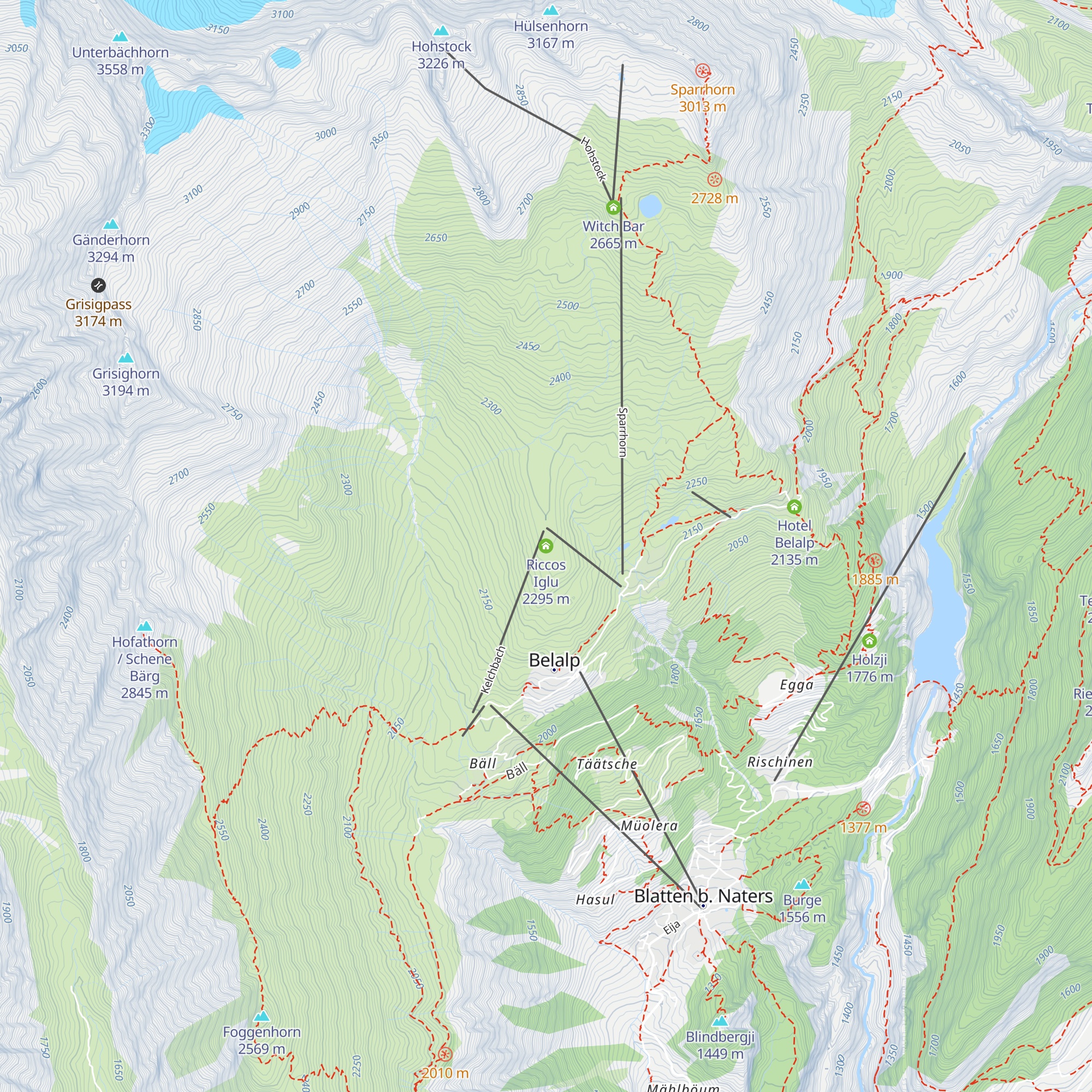 Riccos Iglu map